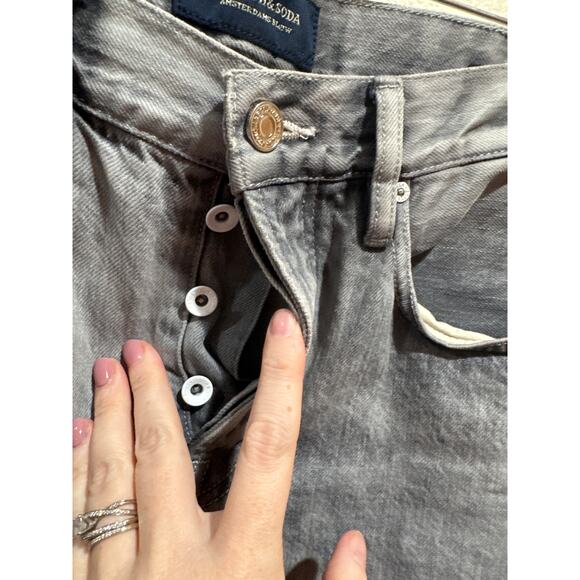 scotch & soda Essential DEAN LOOSE TAPERED JEANS GREY ROAD mens 29x32 - Picture 2 of 7